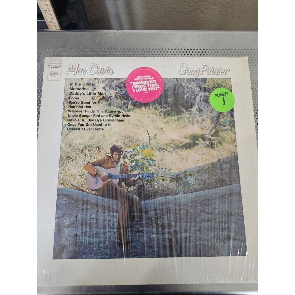 Mac Davis Song Painter LP Vinyl Record